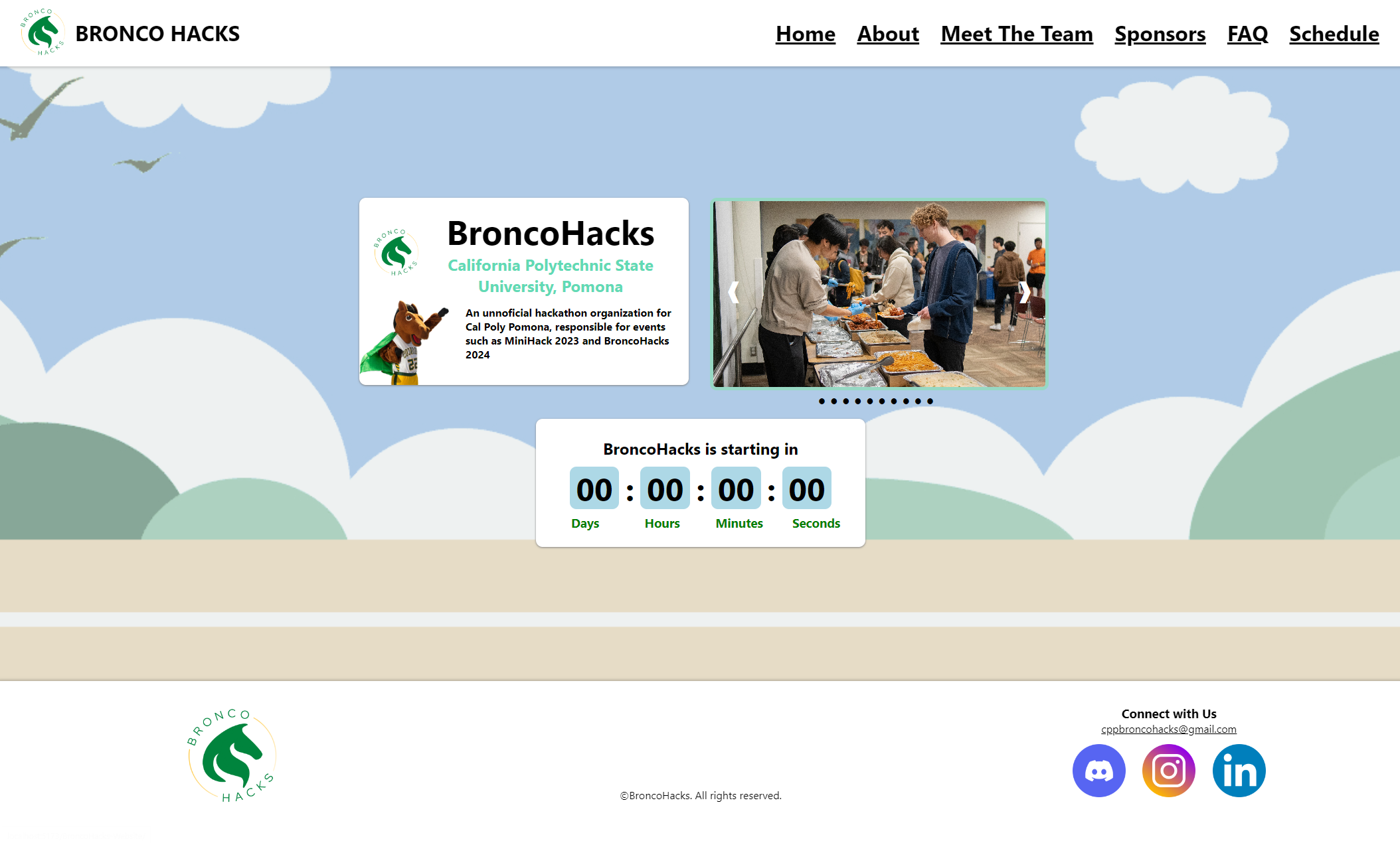 BroncoHacks Static Site